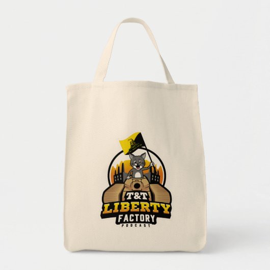 T&T Liberty Factoryによる食料品トートバッグ トートバッグ (正面)