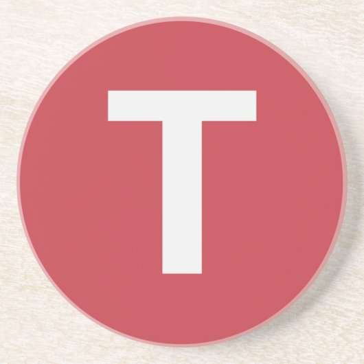 T Third Street アイコン コースター (正面)