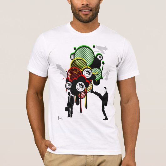 T.U.C. 決め付けられた蹴りDi Sound Tシャツ (正面)