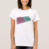 TaのタンタルおよびLaのランタンとしてTala Tシャツ (正面)