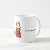 TAの顔写真、私がほしいと思います。 私はあなたのBAHがほしいと思います。 それは…あります コーヒーマグカップ (正面右)