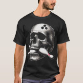 TA120 – ボーリングボールTシャツ Tシャツ (正面)