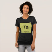 Ta - タキート スタンド 冗談化学式Tシャツ Tシャツ (正面フル)