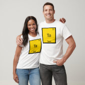 Ta -タロットおもしろい化学素子シンボルTシャツ Tシャツ (ユニセックス)