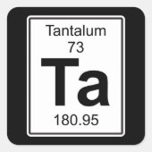 Ta – タンタル スクエアシール (正面)
