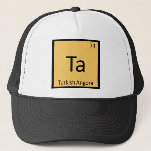 Ta – ターキッシュアンゴラ猫化学周期表 キャップ