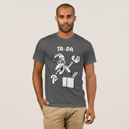 TA-DA jack in the box T-shirt Tシャツ (正面フル)
