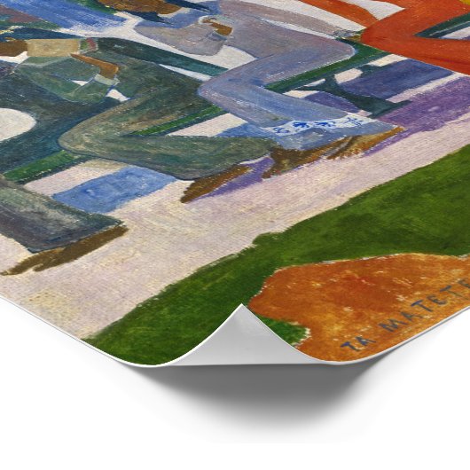 Ta Matete | Paul Gauguin ポスター (角)