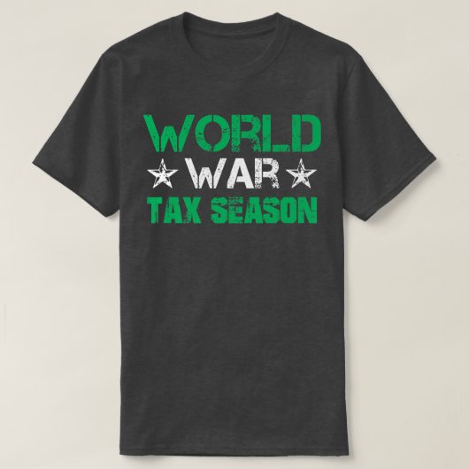 Ta Season War Accountant CPA Bookkeeper Funny Cute Tシャツ (デザイン正面)