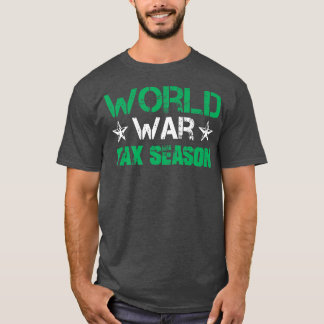 Ta Season War Accountant CPA Bookkeeper Funny Cute Tシャツ