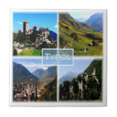TAA001 TYROL TrentIno Alto Adigeイタリア， タイル (正面)