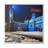 TAA014 TRENTO, P.zza del Duomo by Night, タイル (正面)