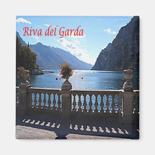 TAA026 RIVA DEL GARDA – レイクビュー – イタリア – 冷蔵庫 マグネット (正面)