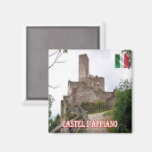 TAA032 MISSIANO, Castel d'Appianoイタリア，冷蔵庫 マグネット (正面/裏面)