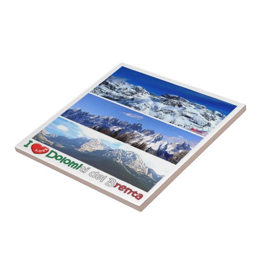 TAA045 BRENTA DOLOMITES, I Love, Mosaic, タイル (側面)