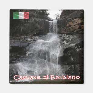 TAA054 BARBIANO WATERFALLS,イタリア,冷蔵庫 マグネット