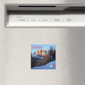 TAA059 CANAZEI, Sella Group，イタリア，冷蔵庫 マグネット (インサイチュ (食洗機))