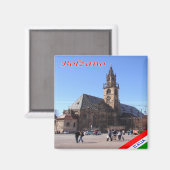 TAA063 BOLZEN BOLZANO，イタリア，ヨーロッパ，冷蔵庫 マグネット (正面/裏面)