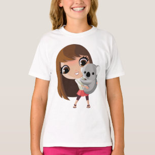 Taaraおよびプディングコアラ Tシャツ