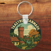 Taastrup Denmark Tower キーホルダー (裏面)
