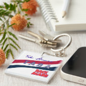 TABA political take America back again キーホルダー (正面右)