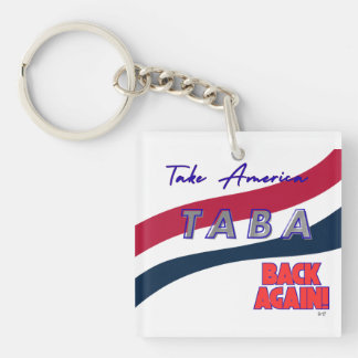 TABA political take America back again キーホルダー