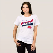 TABA political take America back again トライブレンドＴシャツ (正面全面)