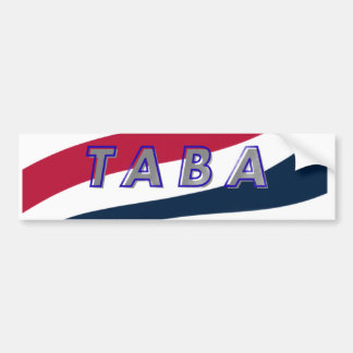 TABA political take America back again バンパーステッカー