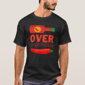 Tabasco Over Everything Siracha Over Everything Ch Tシャツ (正面)