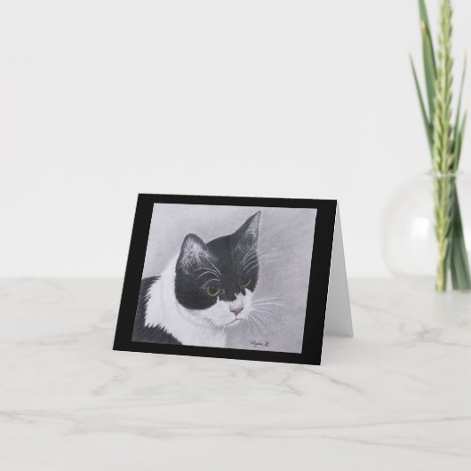 Tabathaノートカ感動的ード カード (正面)