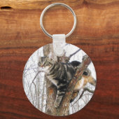 Tabby Catキーチェーン キーホルダー (正面)