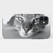 Tabby catクローズアップ電話ケース Case-Mate iPhoneケース (裏面(横))