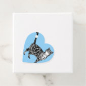 Tabby Catステッカー青かわいい猫ペットのステッカーセット フェイバータグ (インサイチュ)