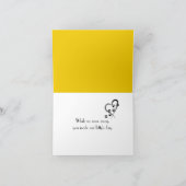 Tabby Catペット座りありがとうございます サンキューカード (内部)