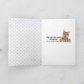 tabby cat新年の決議 カード (内部)