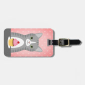 Tabby Cat荷物タグ ラゲッジタグ (正面横)