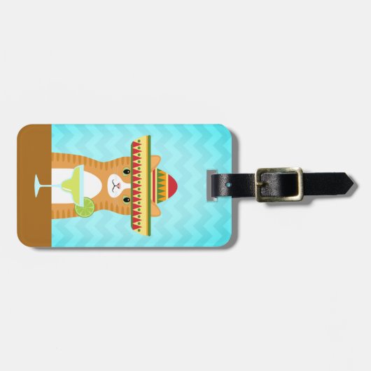 Tabby Cat荷物タグ ラゲッジタグ (正面横)