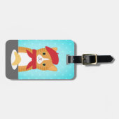 Tabby Cat荷物タグ ラゲッジタグ (正面横)