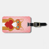 Tabby Cat荷物タグ ラゲッジタグ (正面横)