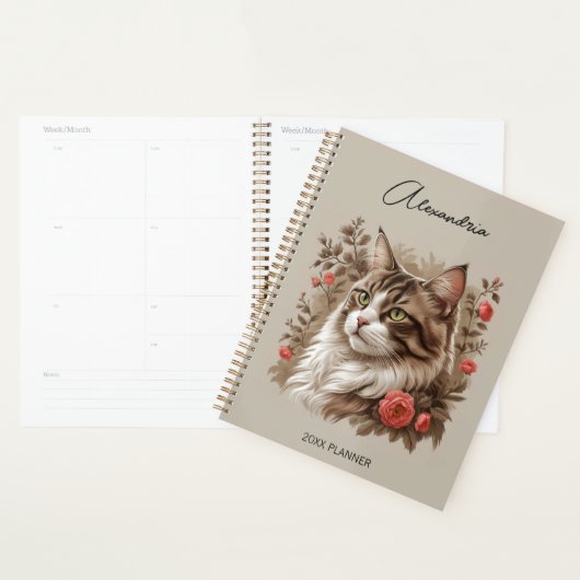 Tabby Cat  プランナー手帳 (ディスプレー)