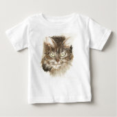 tabby_cat ベビーTシャツ (正面)