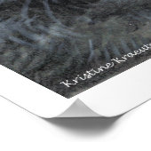 Tabby Cat ～色鉛筆スケッチ ポスター (角)