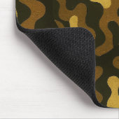 Tabby Cat Camouflage Art マウスパッド (コーナー)