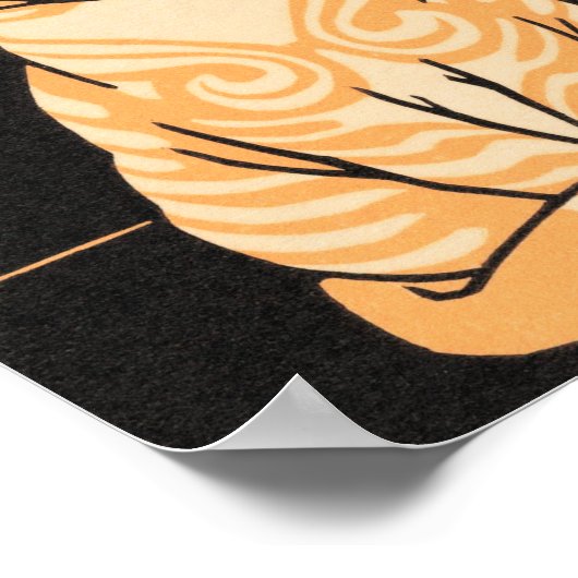 Tabby Cat - Julie De Graag ポスター (角)