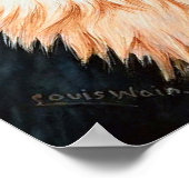 Tabby Cat, Louis Wain ポスター (角)