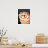 Tabby Cat, Louis Wain ポスター (キッチン)