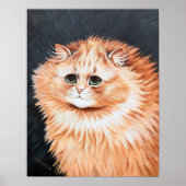Tabby Cat, Louis Wain ポスター (正面)
