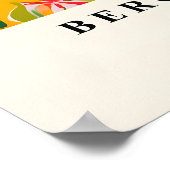 Tabby Cat Matisse Print Funny Espresso Art ポスター (角)