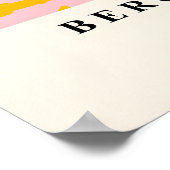 Tabby Cat on Toilet Art Print Funny Matisse Style ポスター (角)