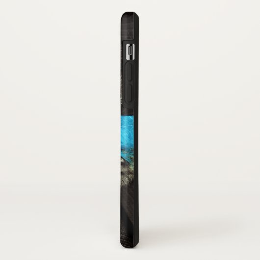 Tabby Cat with Feather by Shirley Taylor Case-Mate iPhoneケース (裏面/左)